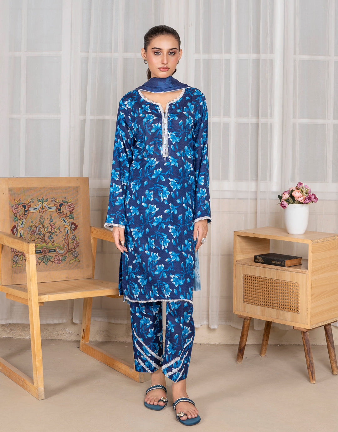Rang e Jaan - 3 Piece Stitched Printed Lawn