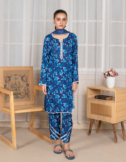 Rang e Jaan - 3 Piece Stitched Printed Lawn