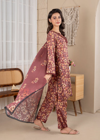 Safina - 3 Piece Stitched Printed Lawn