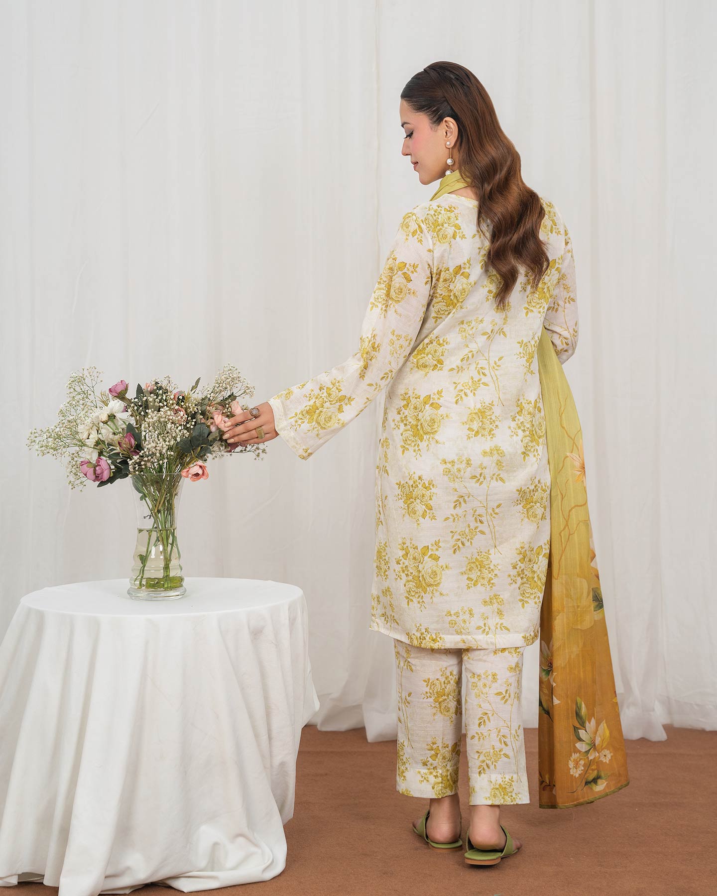 3 Piece Stitched Printed Lawn - 02568