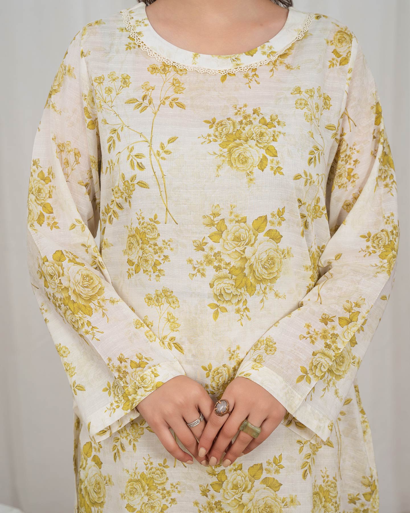 3 Piece Stitched Printed Lawn - 02568