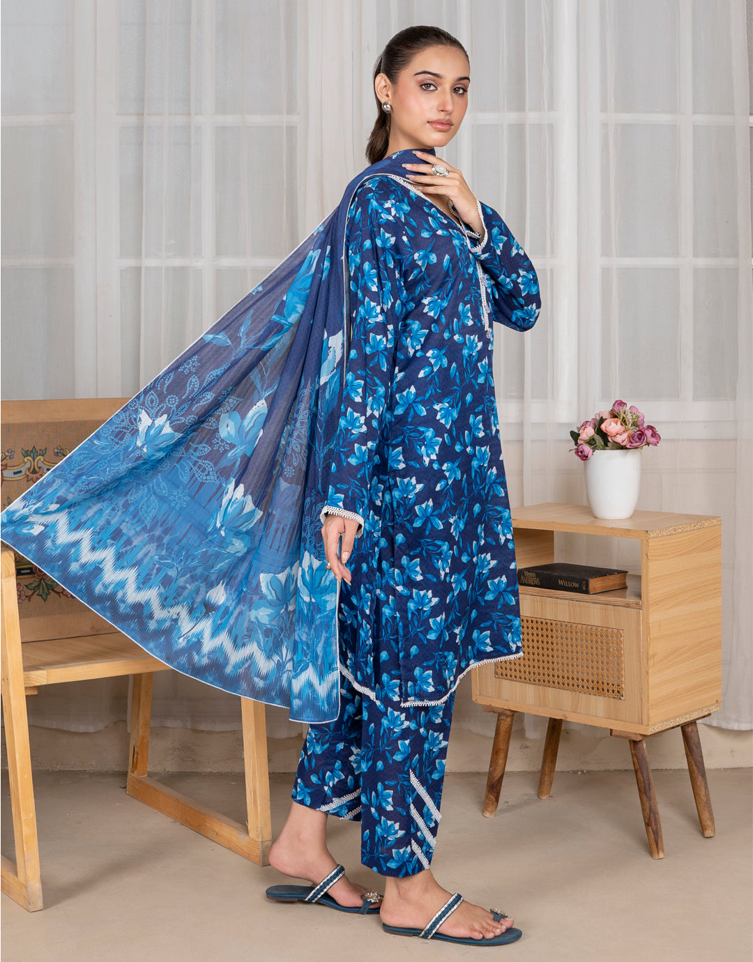 Rang e Jaan - 3 Piece Stitched Printed Lawn