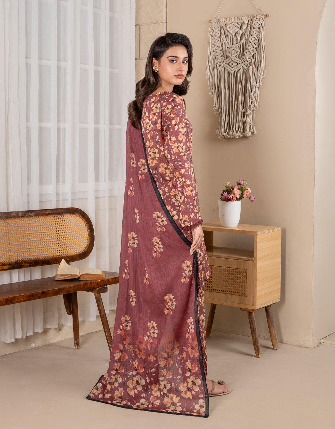 Safina - 3 Piece Stitched Printed Lawn
