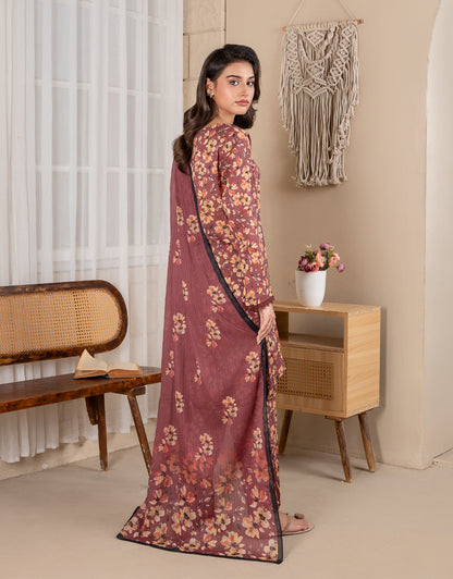 Safina - 3 Piece Stitched Printed Lawn