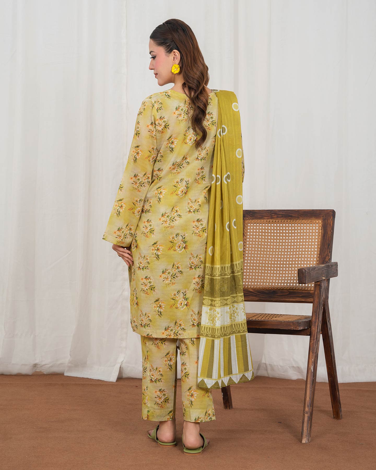 3 Piece Stitched Printed Lawn - 02568