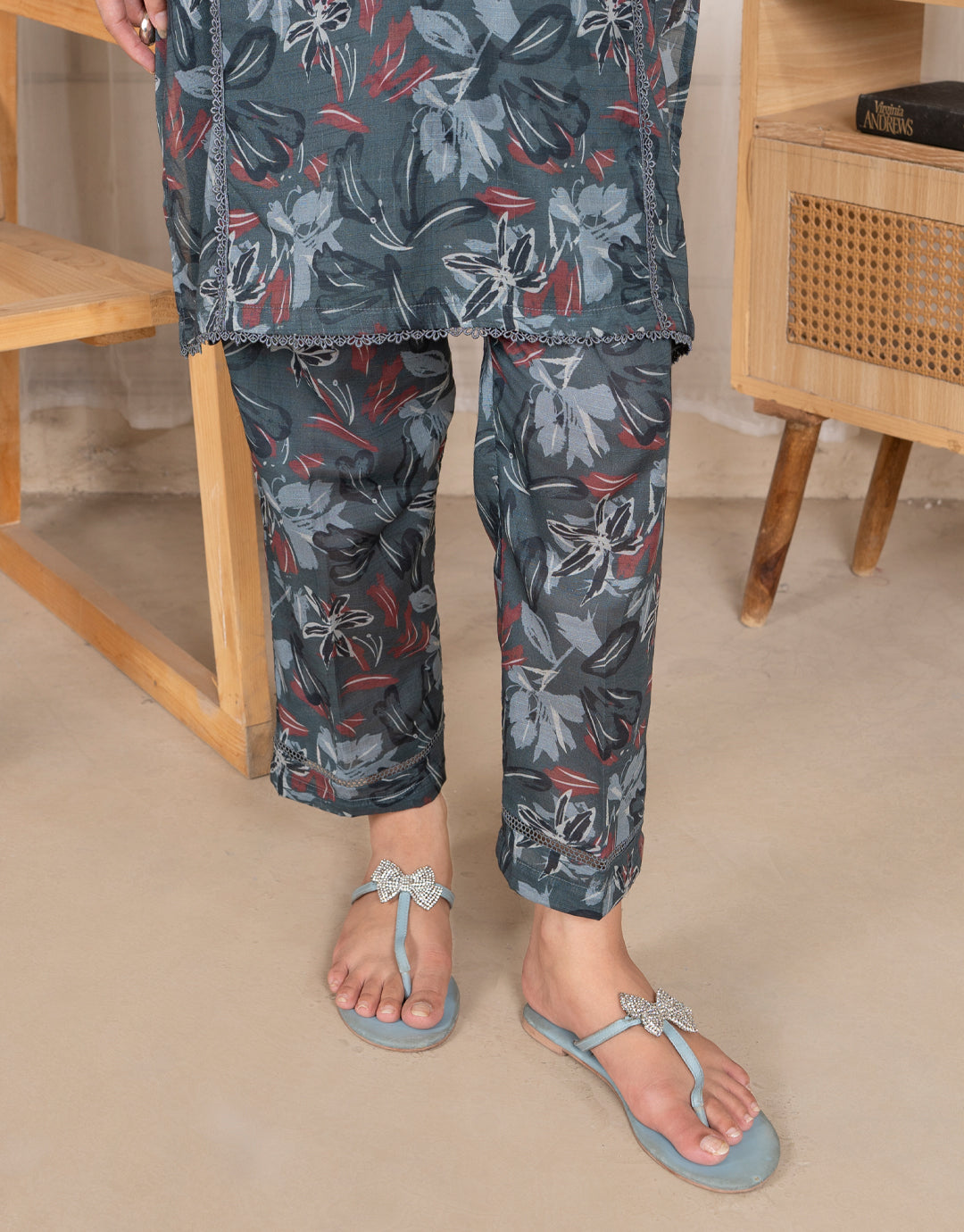 Jahan Ara - 3 Piece Stitched Printed Lawn