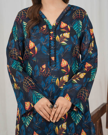3 Piece Stitched Printed Lawn - 02568