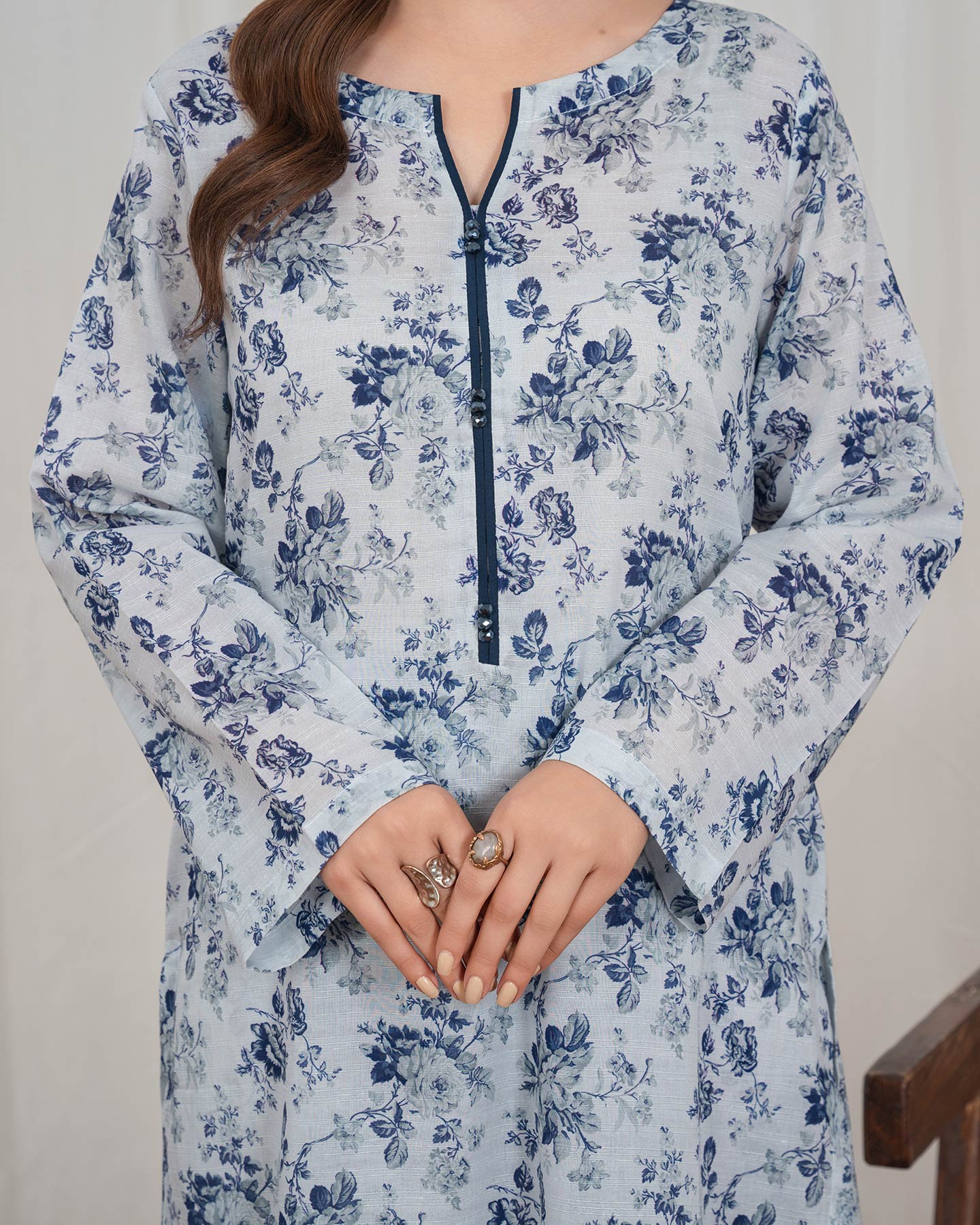 3 Piece Stitched Printed Lawn - 02568