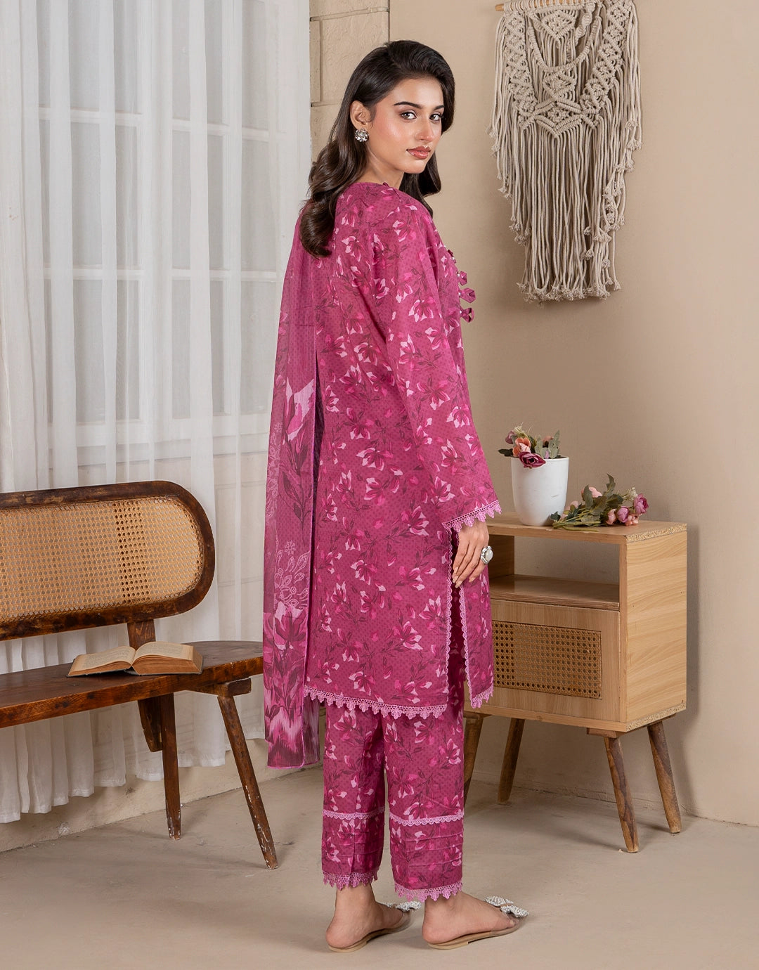 Araish - 3 Piece Stitched Printed Lawn