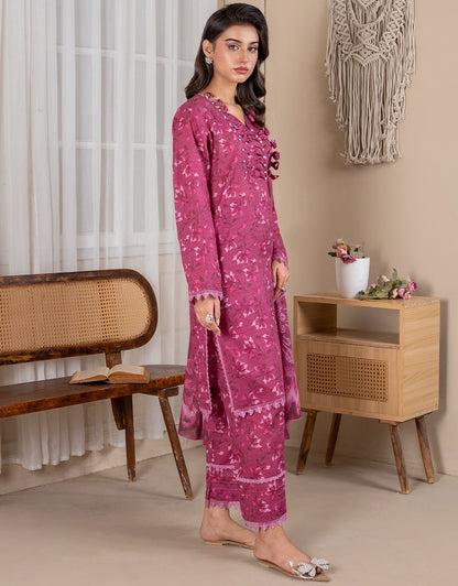 Araish - 3 Piece Stitched Printed Lawn