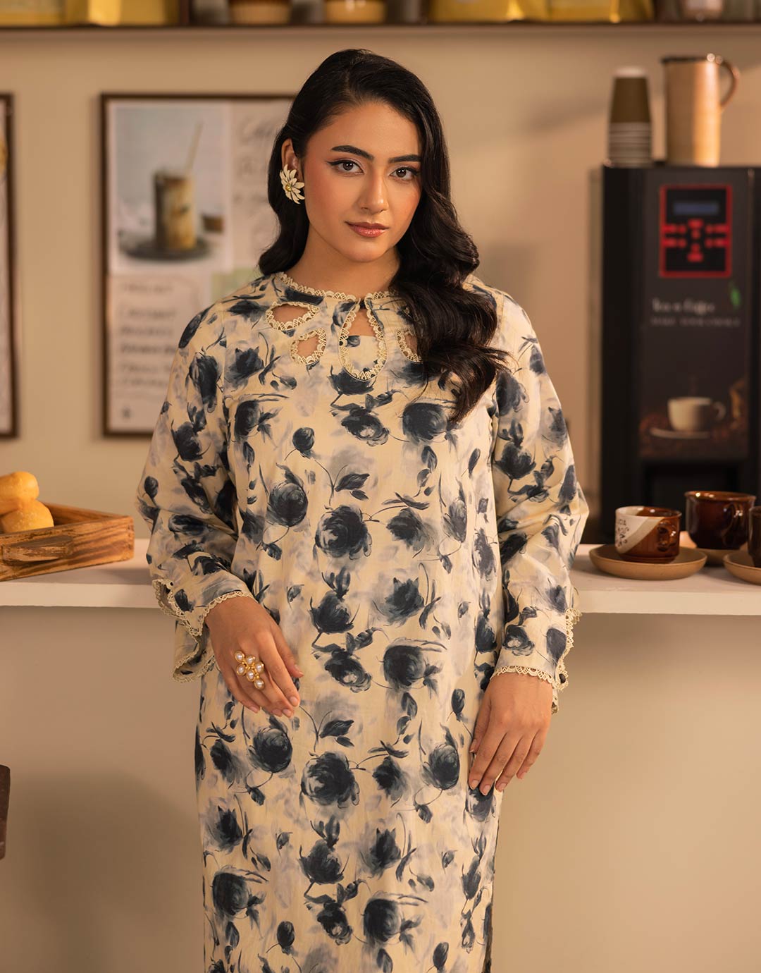 Azure By Sara Sheen AlHamra fabrics 