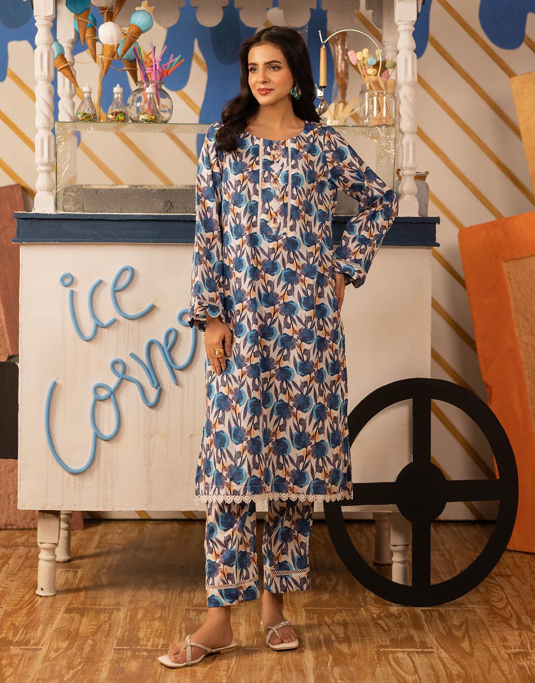 Azure By Sara Sheen Alhamrafabrics 