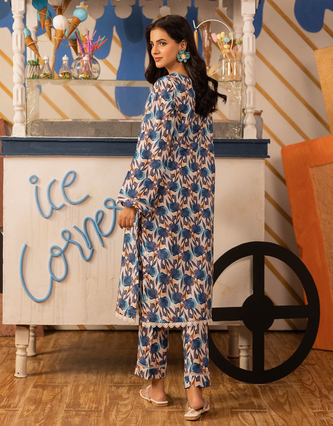 Azure By Sara Sheen Alhamrafabrics 