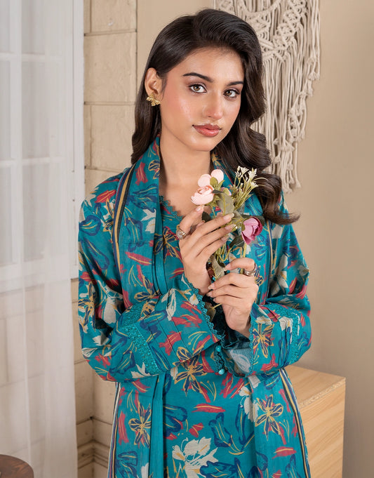 Dil e Laila - 3 Piece Stitched Printed Lawn