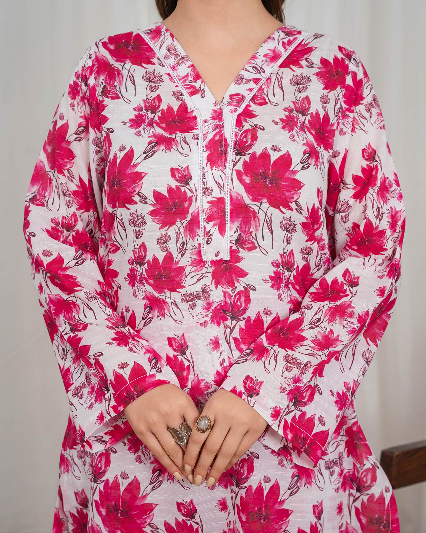 3 Piece Stitched Printed Lawn - 02568