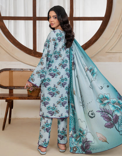 Gulbano - 3 Piece Stitched Printed Karandi