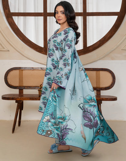 Gulbano - 3 Piece Stitched Printed Karandi