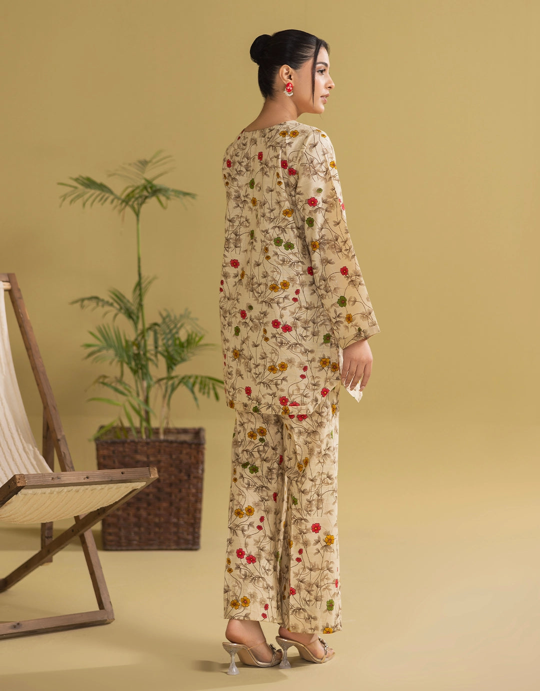 3 Piece - Digitally Printed Khaddar - R101