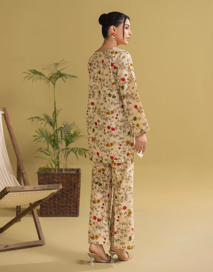 3 Piece - Digitally Printed Khaddar - R101