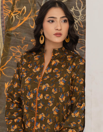 3 Piece - Digitally Printed Khaddar - R112