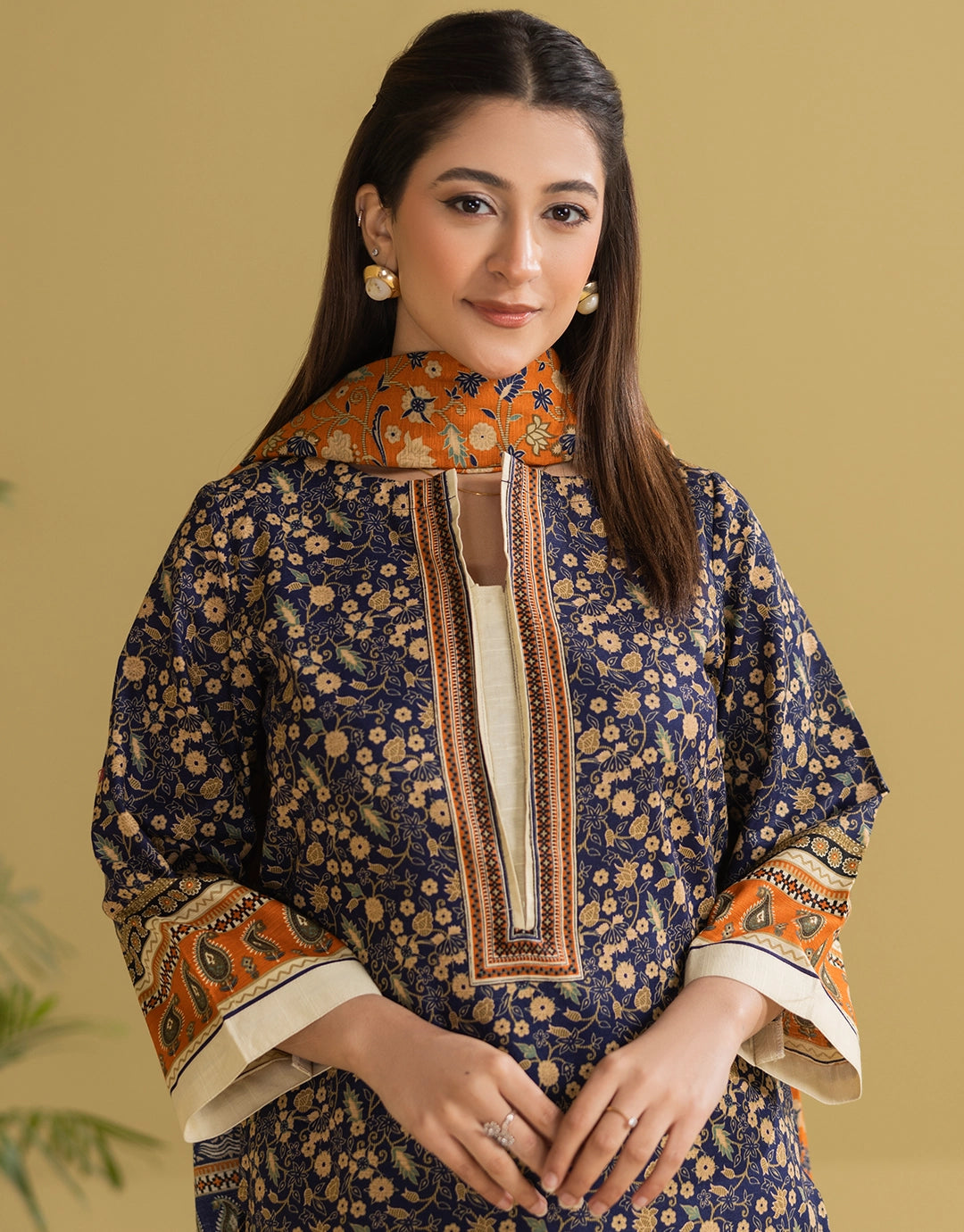3 Piece - Digitally Printed Khaddar - R102