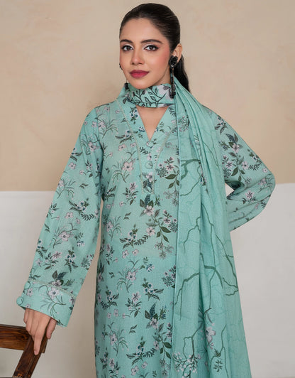 Lumina - 3 Piece Stitched Printed Karandi