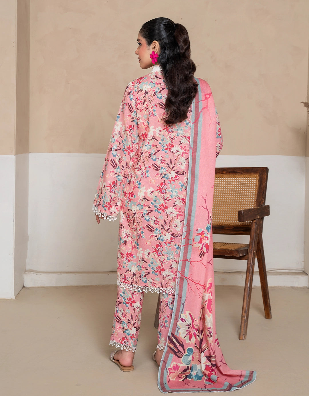 Rangrez - 3 Piece Stitched Printed Karandi
