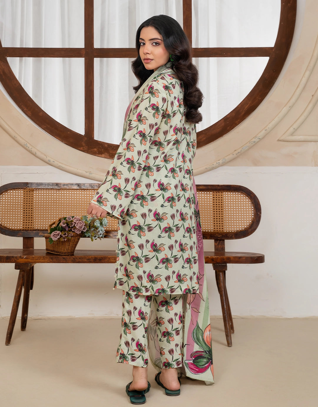 Velvet Rogue - 3 Piece Stitched Printed Karandi