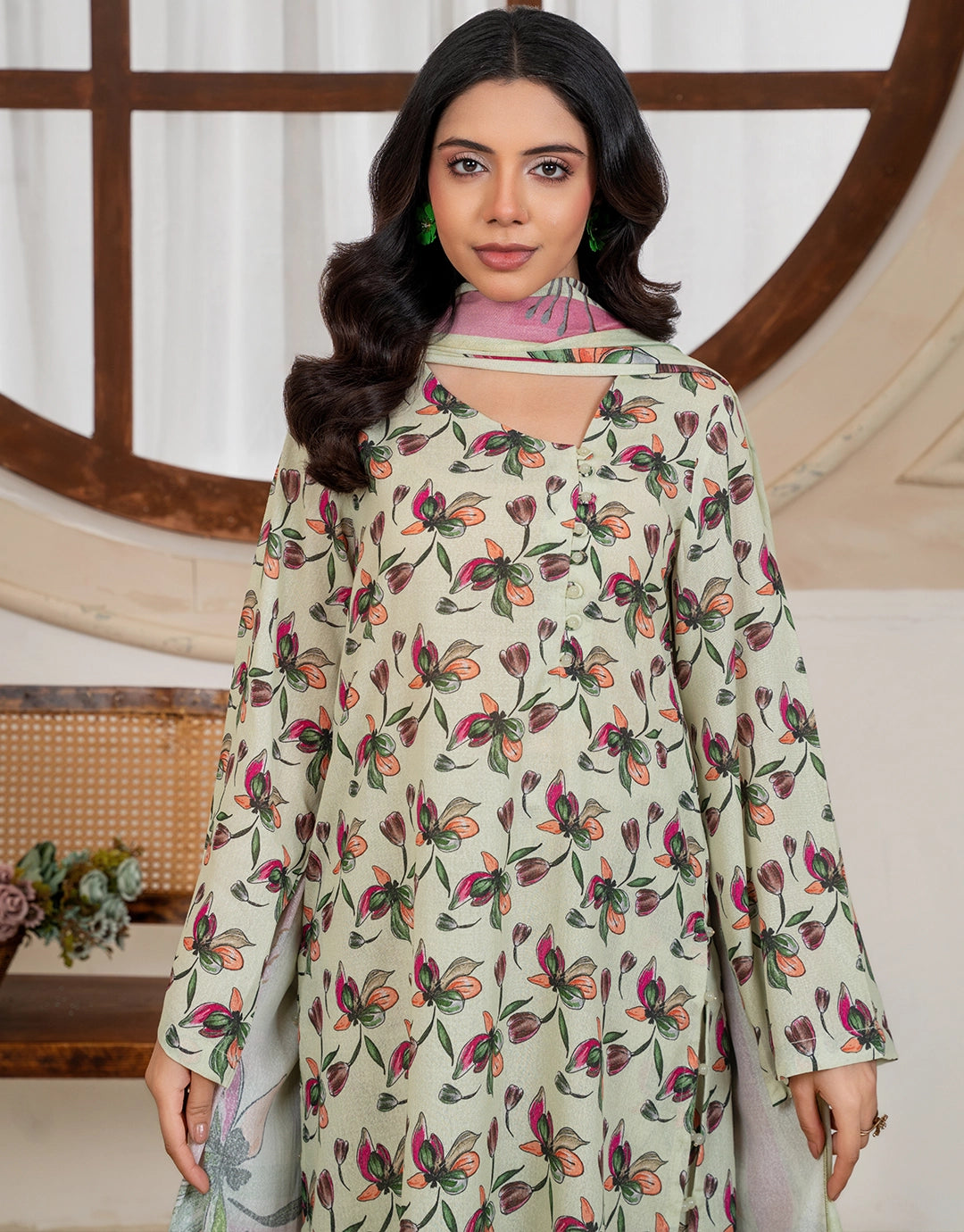 Velvet Rogue - 3 Piece Stitched Printed Karandi